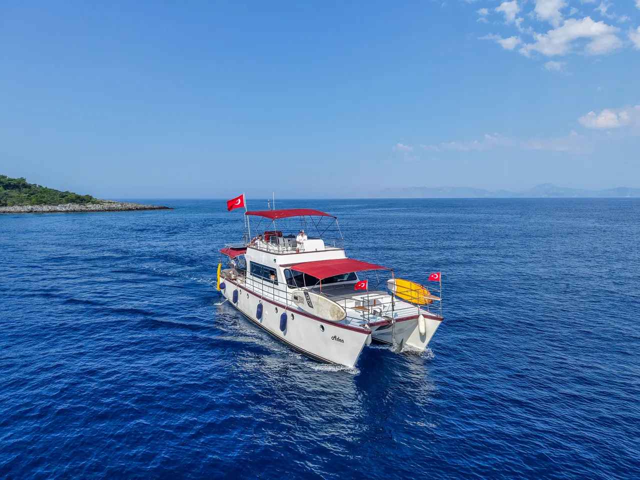 ADEN açık denizde seyir